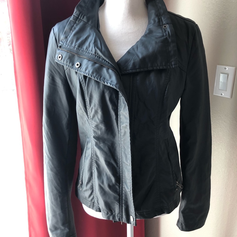 Pleather jacket